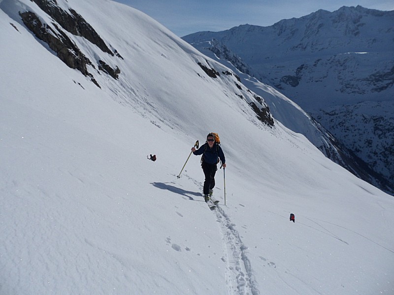 #8 Rissiou : Gwenael dans la trace. Rissiou : Gwenael dans la trace.