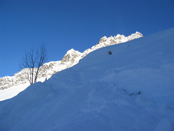 Contre-jour : Petit contre-jour, juste sous le refuge