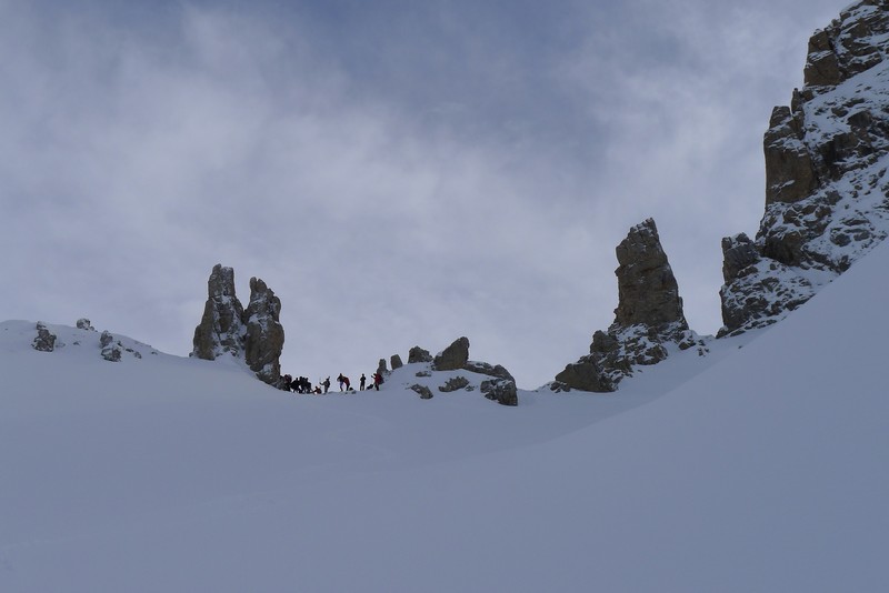 La brèche, à l'envers