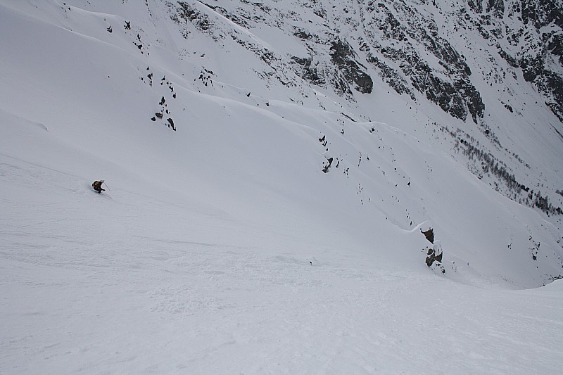 belle ambiance tout de même : couloir tournant, neiges variées...