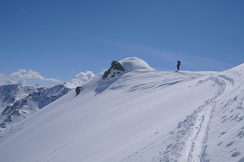 #7 Le bout de la traversée du col de Valmenier. Le bout de la traversée du col de Valmenier.