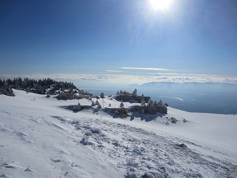 #2 Le massif du Mt blanc : sous les nuages ce matin Le massif du Mt blanc : sous les nuages ce matin