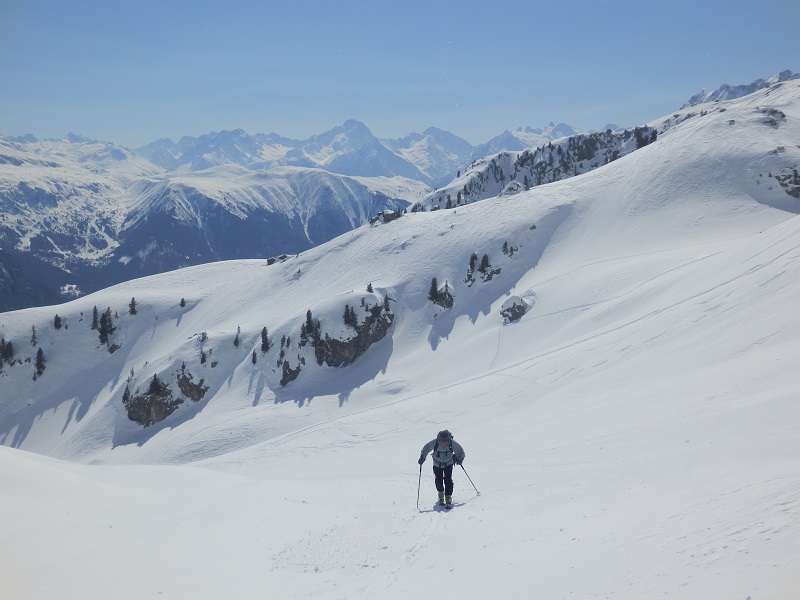 #4 Pointe du scialet : Sous le col de la scia ou de crop Pointe du scialet : Sous le col de la scia ou de crop