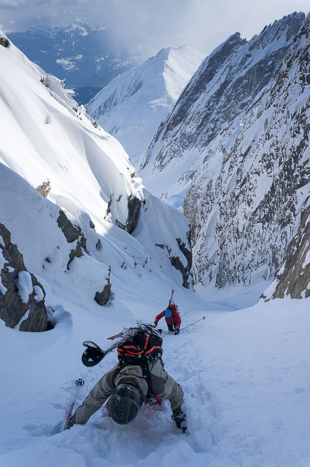 #10 Terminus du jour : la suite, une arête rocheuse. Terminus du jour : la suite, une arête rocheuse.