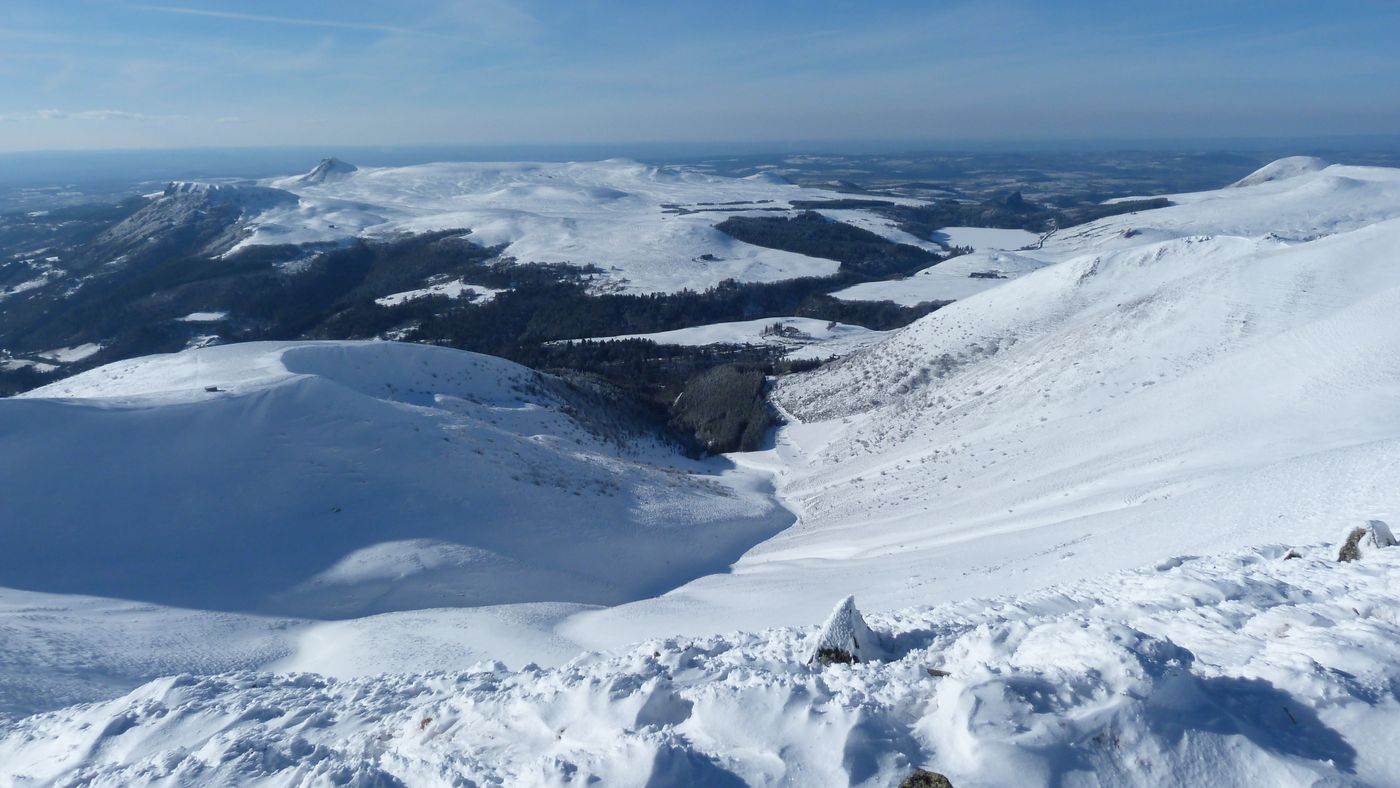 Vue de Val Blanc : Le beau vallon du secteur