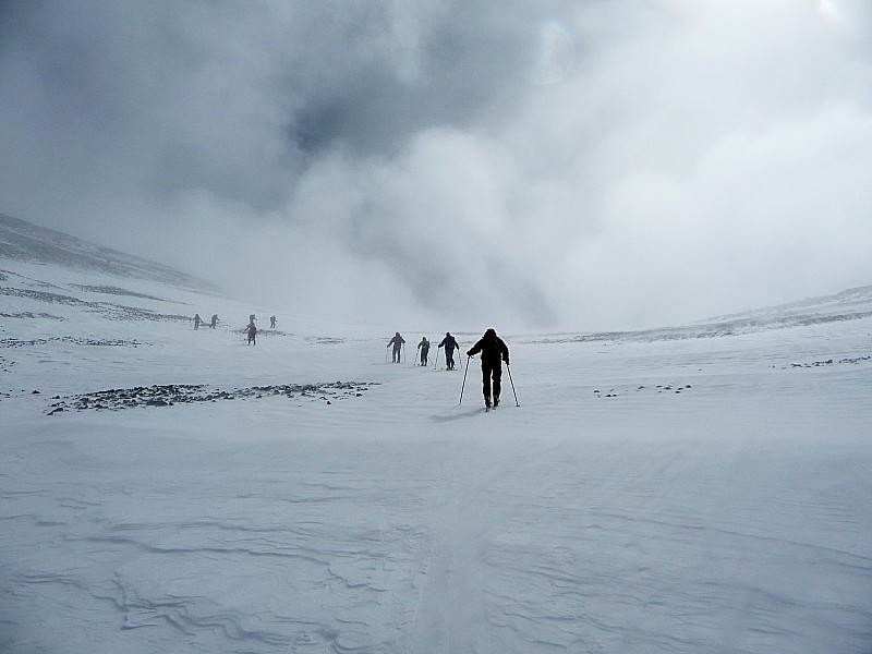 #3 Toubkal : arrivée au col sud Toubkal : arrivée au col sud