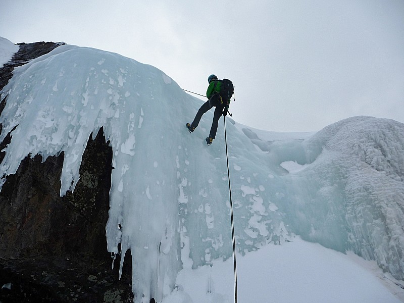 #8 Toubkal : Cascade de glace d Toubkal : Cascade de glace d'après déjeuner...