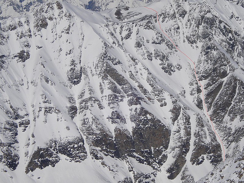 #1 vue générale : sur les conseils d vue générale : sur les conseils d'un grand Monsieur, je me décide à revenir sur Skitour