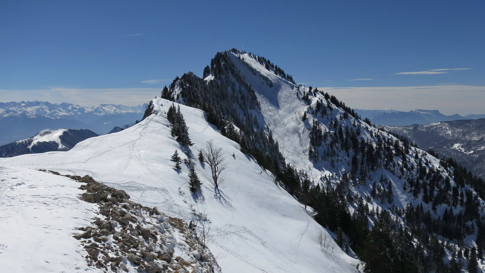 #2 Face nord du rocher de la Bade Face nord du rocher de la Bade