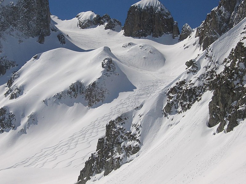 #1 glacier de cellier : en remontant au col glacier de cellier : en remontant au col