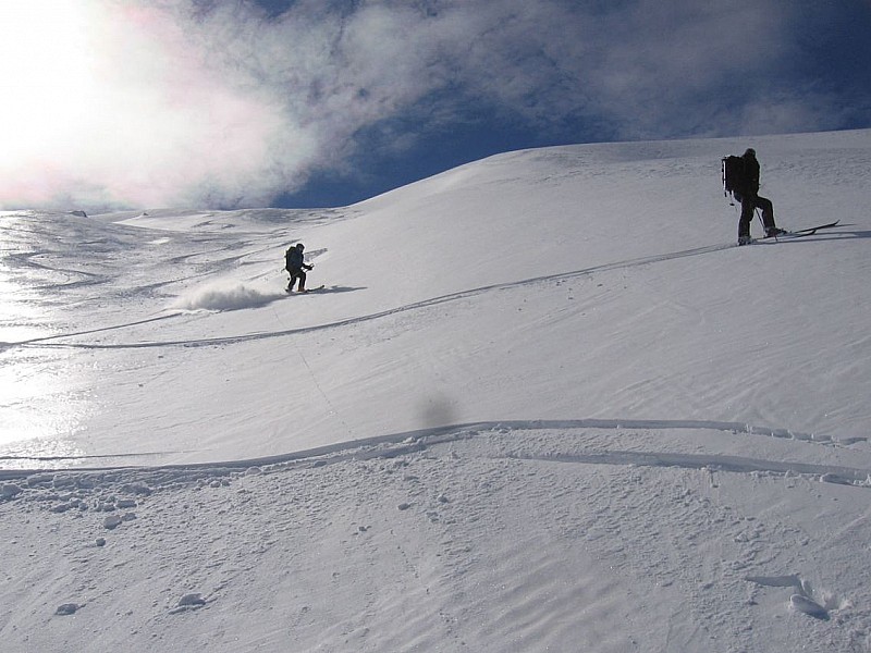 #6 combe des plans : encore un peu de poudre combe des plans : encore un peu de poudre
