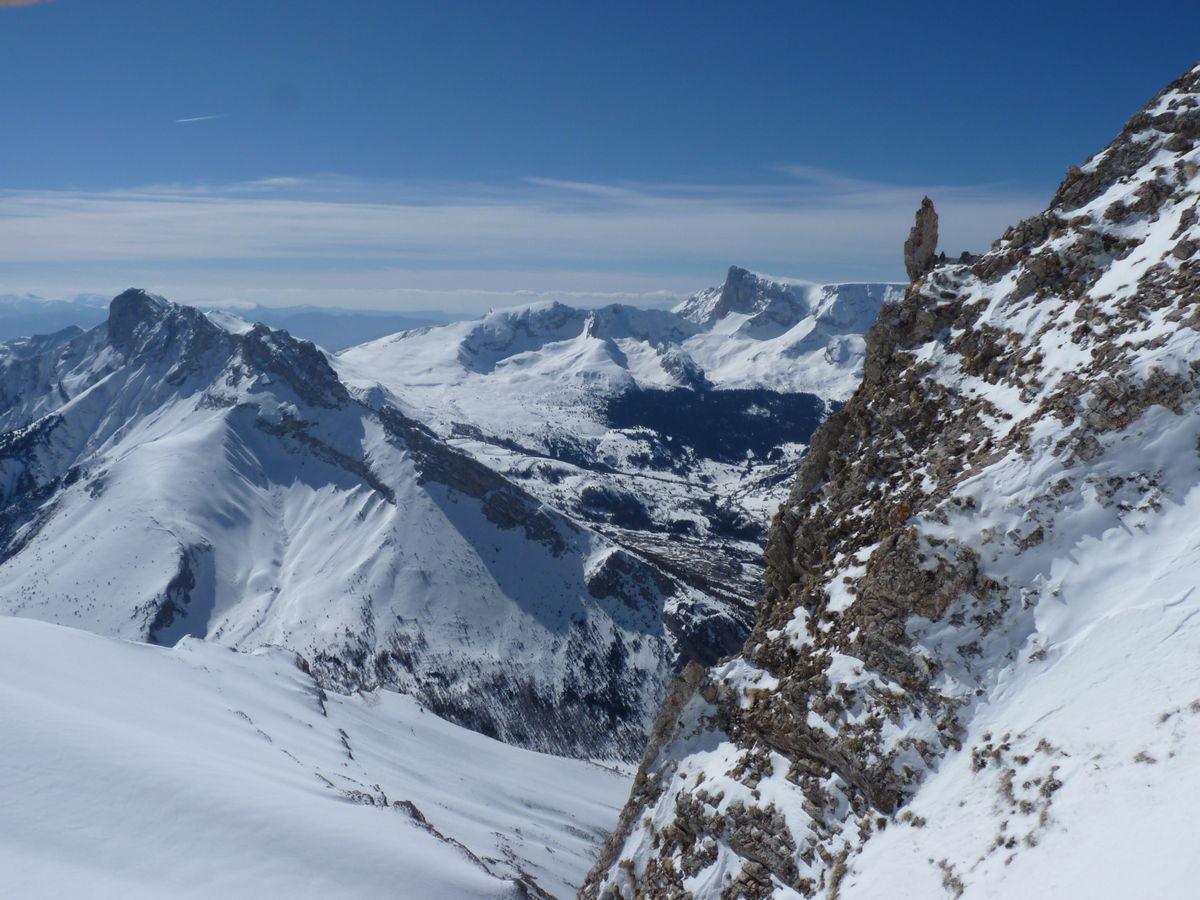 #5 Pic Poncin et pic de Bure : Le panorama n Pic Poncin et pic de Bure : Le panorama n'est pas mal du tout !