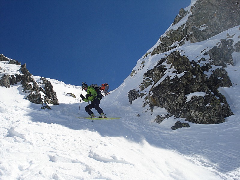 #10 PT DU DARD : neige très dur le depart PT DU DARD : neige très dur le depart