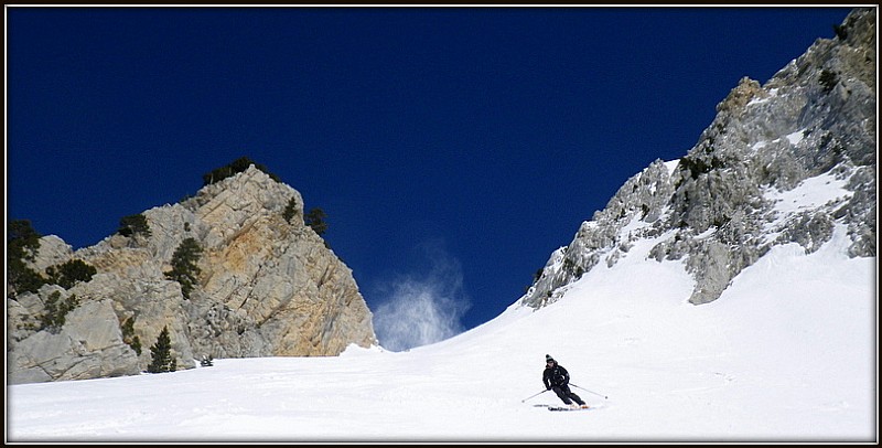 #2 Couloir SW : Belle descente moquette Couloir SW : Belle descente moquette