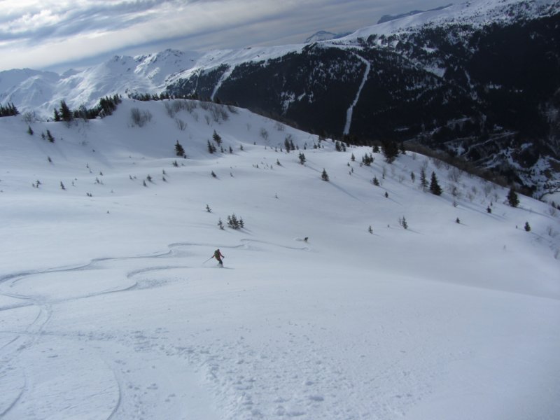 #11 montagne de l montagne de l'arpette : Encore du très bons ski sur la montagne de l'arpette.