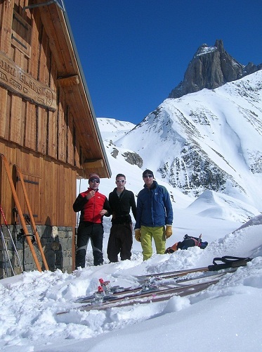 #4 La bande des 3 : Au Rieu Blanc devant l La bande des 3 : Au Rieu Blanc devant l'Aiguille Septentrionale