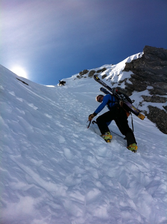 #2 Mt Charvin l Mt Charvin l'arete du clébard : le départ - Alex et le chien sort ses griffes