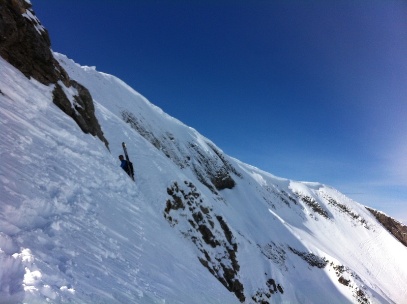 #3 L L'arete du clébard : passage en face N