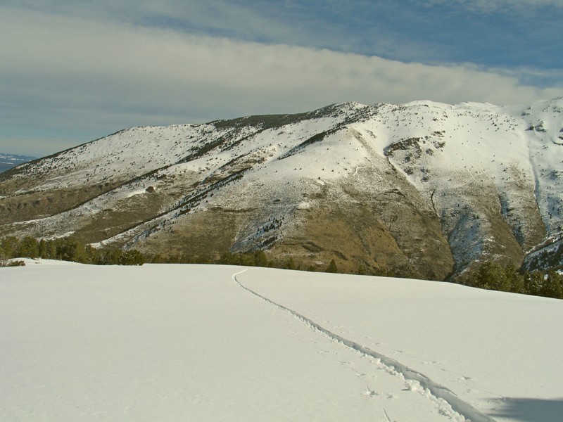 #4 cami de Nuria : sous la neige . cami de Nuria : sous la neige .
