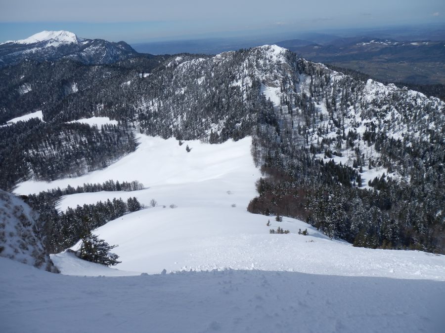#8 Sortie couloir Ouest Petit Som : Quelques boules Sortie couloir Ouest Petit Som : Quelques boules