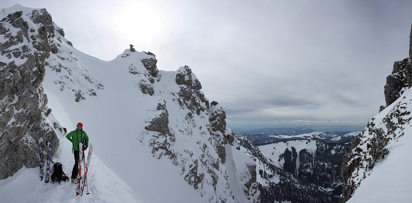 #9 Chalune, couloir NW : En haut du Couloir NW Chalune, couloir NW : En haut du Couloir NW