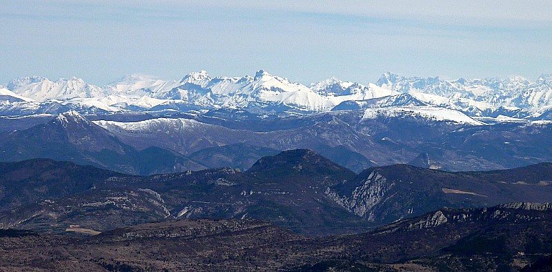#6 Zoom sur le Dévoluy : Bonne luminosité vers le nord Zoom sur le Dévoluy : Bonne luminosité vers le nord