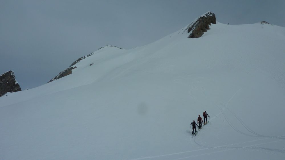 #17 Remontée : remontée au sommet de Blonniere Sud pour pas gacher Remontée : remontée au sommet de Blonniere Sud pour pas gacher