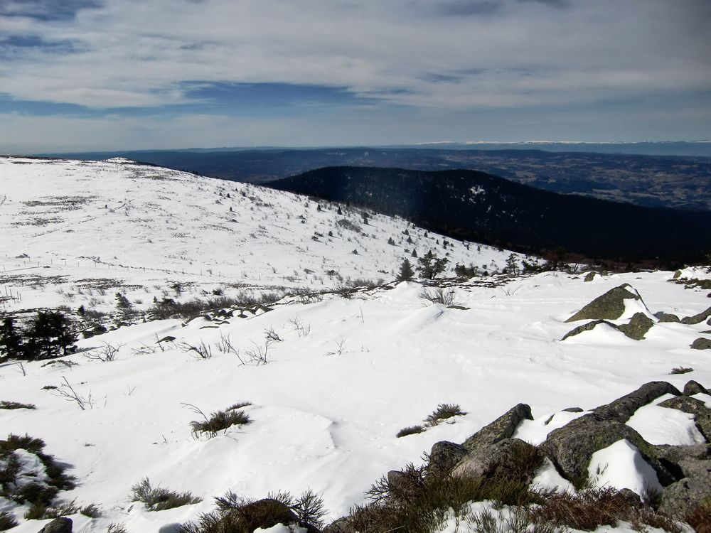 #3 versant auvergnat : Repérage de la petite descente dans le trouée de la chamboite. versant auvergnat : Repérage de la petite descente dans le trouée de la chamboite.