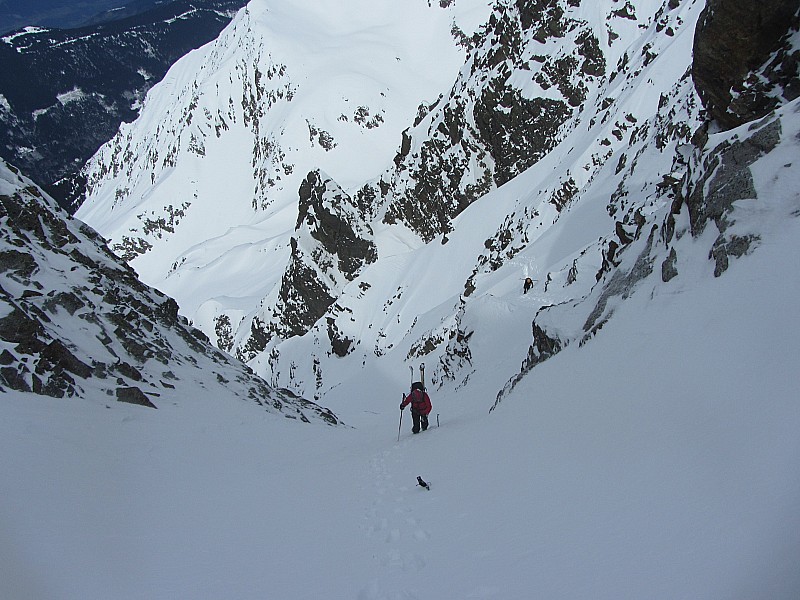 #10 Pic de la Grande Valloire : Dernier raidillon avant de sortir sur la crête. Pic de la Grande Valloire : Dernier raidillon avant de sortir sur la crête.