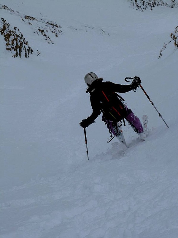 pointe de la Beccaz : Neige "pas tant pire"