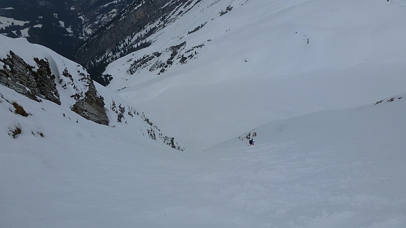 #2 Cédric : dans le deuxième couloir Nord-Ouest Cédric : dans le deuxième couloir Nord-Ouest