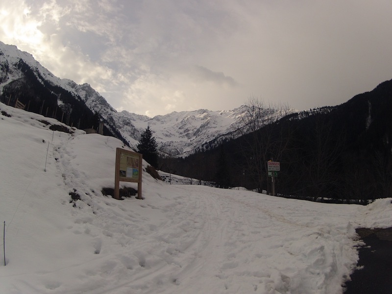 #1 L L'Oule : La combe N bien visible du parking