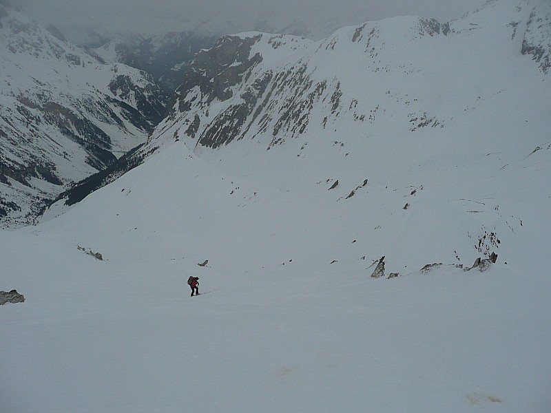 #1 la combe NW : La trace monte quelquefois un peu trop direct. Mais l la combe NW : La trace monte quelquefois un peu trop direct. Mais l'arrivée n'en est que plus rapide ;-))