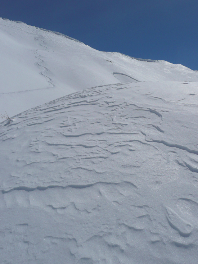 #8 Face W : Le vent, le skieur: chacun sa trace Face W : Le vent, le skieur: chacun sa trace