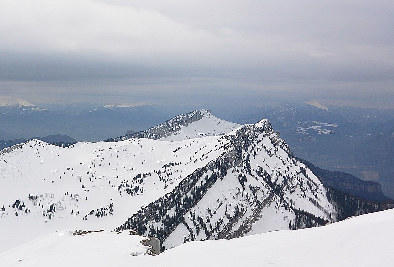 Crête ouest : Enchainement Lorzier, Chalves