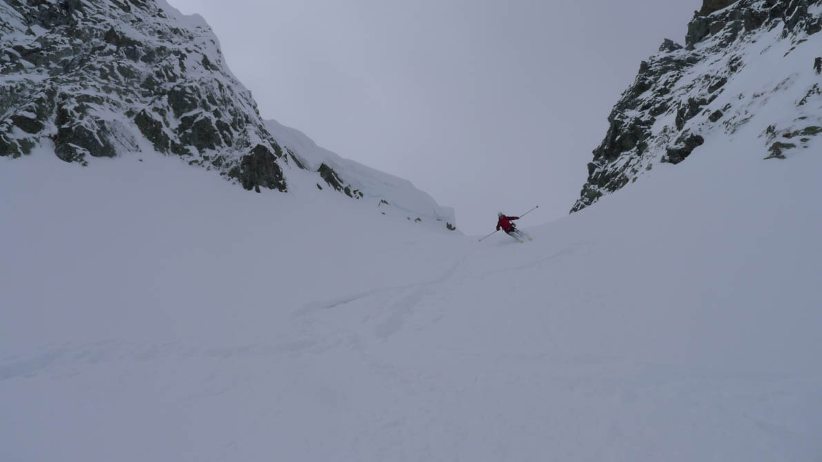 #7 couloir final : Grosse poudre couloir final : Grosse poudre