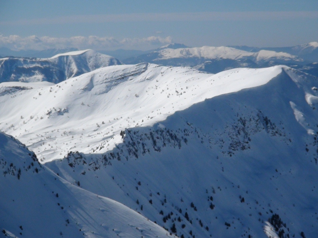 #11 Mourre de Simance : SSW, les Préalpes de Digne Mourre de Simance : SSW, les Préalpes de Digne