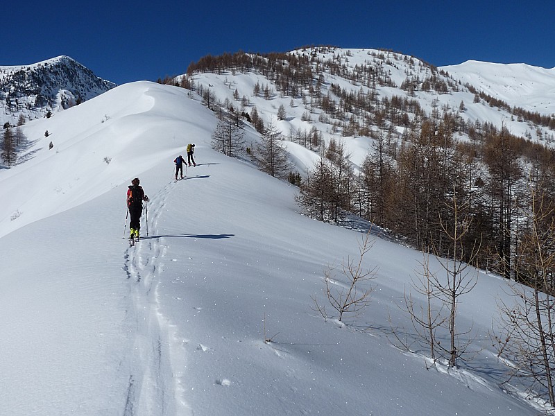 #3 Belle montée : en crête. Belle montée : en crête.
