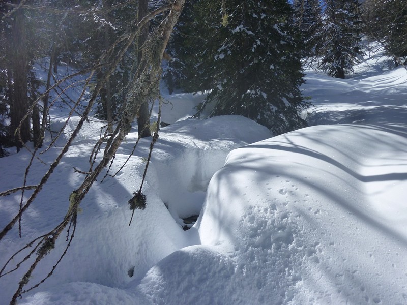 #2 Ruisseau de Gaffe : Y Ruisseau de Gaffe : Y'a un peu de neige!