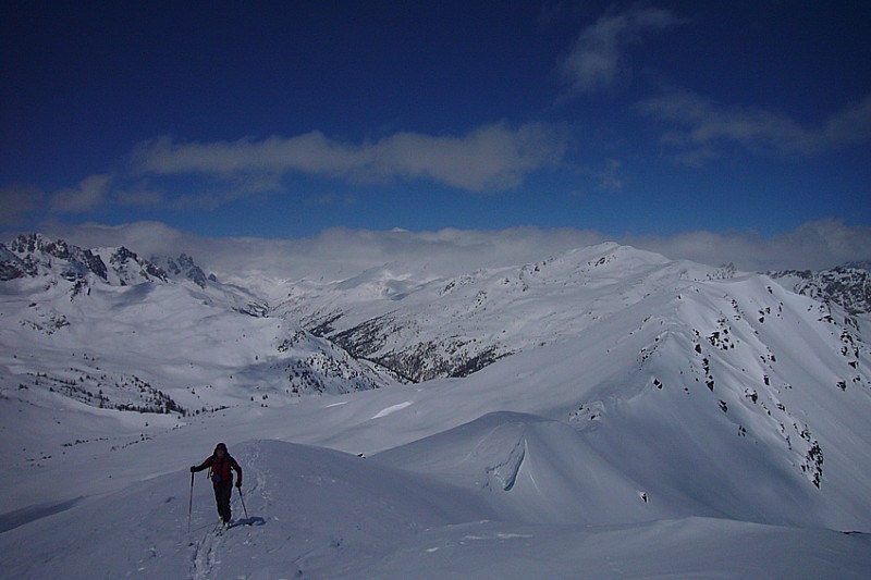 #2 Arrivée au sommet de la crête de l Arrivée au sommet de la crête de l'Echaillon