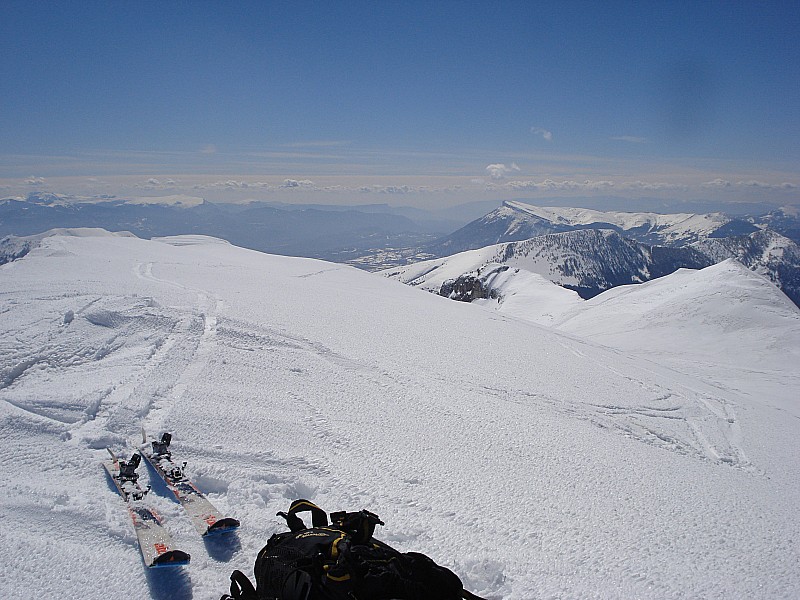 #2 sommet de gd combe : au sud retour des nuages!! sommet de gd combe : au sud retour des nuages!!
