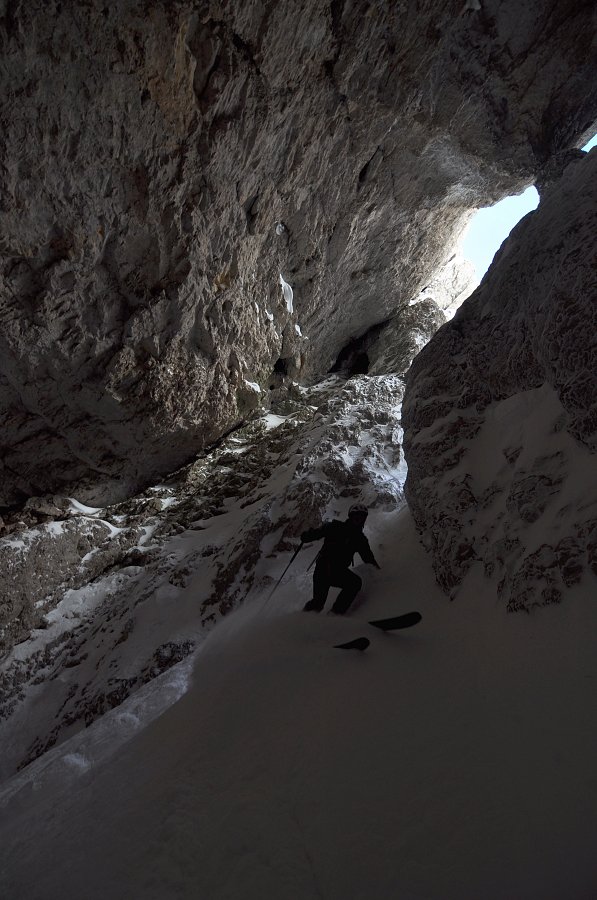 #19 Chourum Olympique : En évitant le canal de la goulotte par la gauche Chourum Olympique : En évitant le canal de la goulotte par la gauche