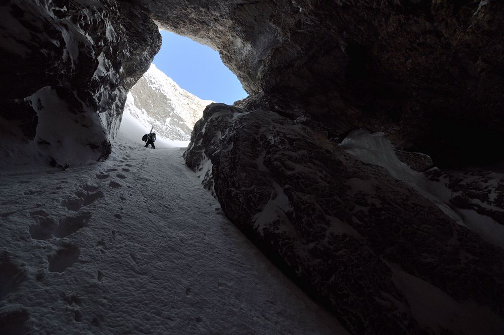 #4 Chourum Olympique : Plein de poudre, avant la goulotte à venir Chourum Olympique : Plein de poudre, avant la goulotte à venir