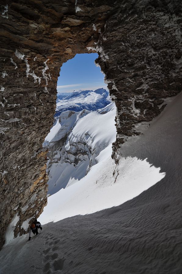 #7 Deuxième Chourum : Fenêtre sur le plateau de Bure Deuxième Chourum : Fenêtre sur le plateau de Bure