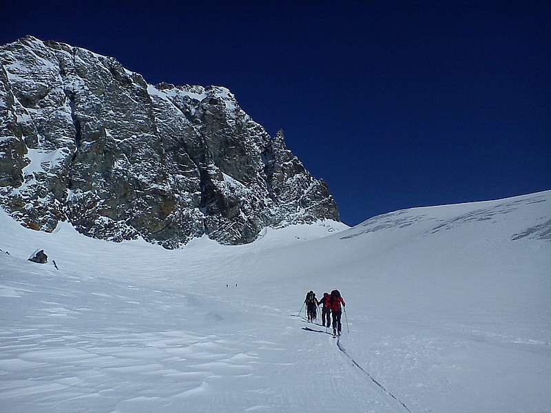 #4 Montee du col de Valpelline : Ca commence a chauffer.... Montee du col de Valpelline : Ca commence a chauffer....