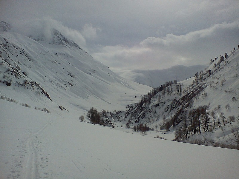 #1 Vers les Lacs de Fenetre : nombreuses coulees Vers les Lacs de Fenetre : nombreuses coulees