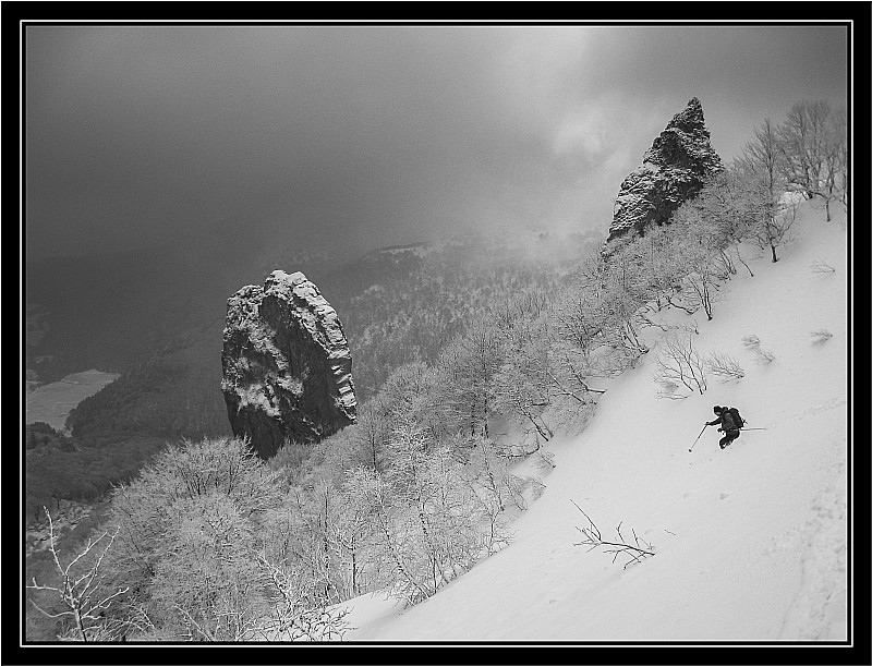 #3 Sous la Rancune : Du coup, on skie dans les bois sous la Rancune, et là c Sous la Rancune : Du coup, on skie dans les bois sous la Rancune, et là c'est le pied !