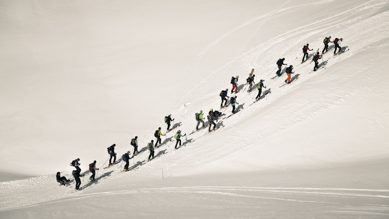 #3 Bouchons : Les bouchons classiques du le périph des pistes de ski de fond du Grand Nave un jour de double tractage. Bouchons : Les bouchons classiques du le périph des pistes de ski de fond du Grand Nave un jour de double tractage.
