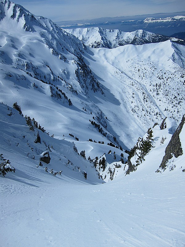 #3 Intime : après la facette W, l Intime : après la facette W, l'entrée du couloir.