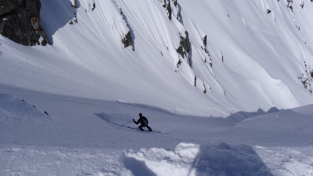 #1 couloir NW : démineur en action couloir NW : démineur en action